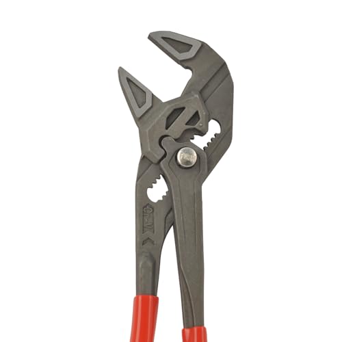 DSCTOOLS Multi-Use Adjustable Plier Wrench, Push Button Quick Adjust Tongue-and-Groove Pliers,Slip Joint Pliers, Plumbing Pliers (7/10/12Inch) (7"/175MM)