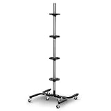 Portapacchi con ruote, carrello portaoggetti mobile, organizer da garage resistente, per officine e trasporto