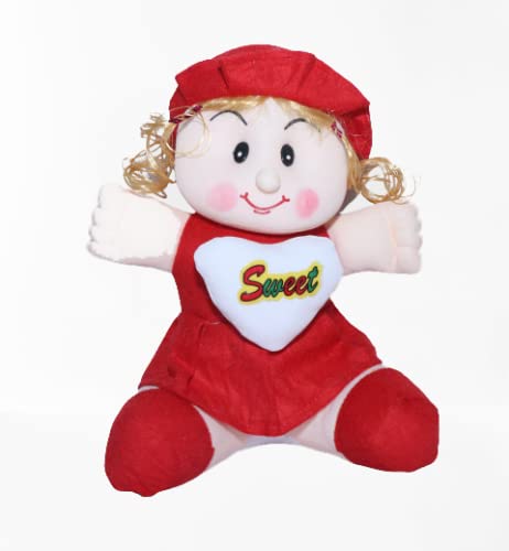 S.M Traders Soft Stuffed Priya Doll Girls Washable Plush Toys Soft Toy for Girls Doll