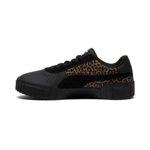 PUMA Womens Cali Og Animal Print Cheetah Lace Up Sneakers Shoes Casual - Black - Size 6.5 M3