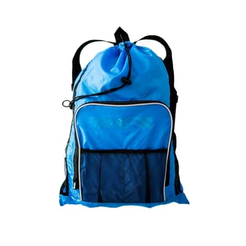 Mochila sacola azul royal 40L Tryde Transporte Molhados para esportistas natadores ou para qualquer esporte