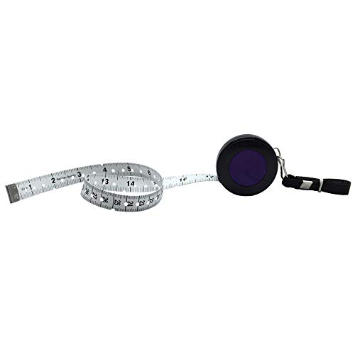 Cinta Métrica Braille 150 cm con Cuerda Negra miniatura 1