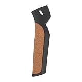 DECORNIJIA Empuñadura Redonda de Madera para Bastón de Senderismo Reemplazo de Mango Resistente Adaptador para Bastón de Trekking Fácil de Llevar Adecuado para Camping y Picnic