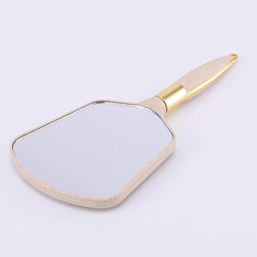 Luxshiny Espelhos De Mão Alça Pequeno Espelho Cosmético Compacto Espelho De Maquiagem De Viagem Espe