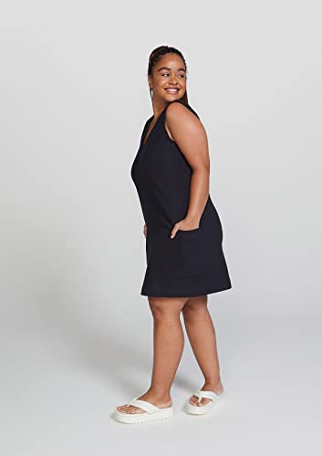 Vestido curto, Feminino, Hering,Preto,M