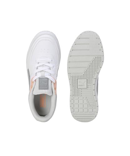Puma Cali Dream CC WNS Chaussures de Sport pour Femme Blanc-Sedate Gris 38 EU, Puma White Sedate Gris, 38 EU