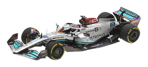 MINICHAMPS 1/43 - Mercedes-AMG W13 E Performance - GP Miami 2022, Gray