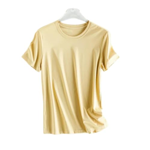 T-shirt manches courtes femme anti transpiration haut en soie respirant XXL - 2