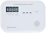 Mercury | Battery-Powered Carbon Monoxide Detector with Clear Visual Display – Portable CO2 Alarm & CO Monitor for Home, Motorhome, and Caravan Safety | Batteries Supplied, 10 Year Working Lifespan - Image 5