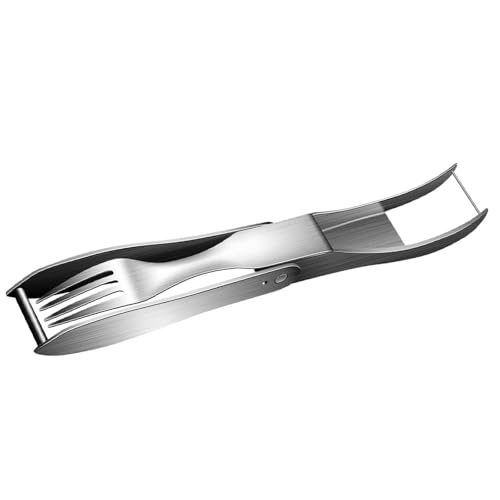 Sharplace Forchetta per Affettare L'anguria 2 in 1, Forchetta per Tagliare per Picnic