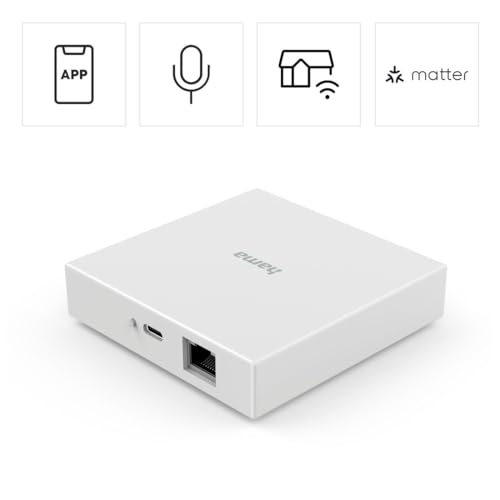Passerelle WiFi Hama Smart Hub Matter Zigbee Thread pour maison connectée