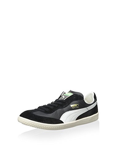 PUMA Men's PUMA Super Liga Og Retro Sneaker, Black/Marshmallow, 14 M US