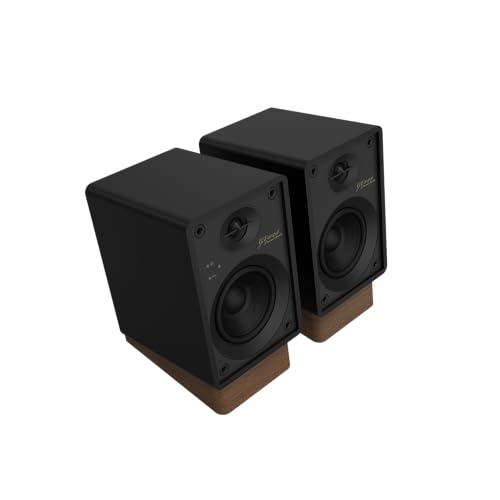 Onkyo Creator Series GX-10DB Powered Speakers, Black - 3" woofer, USB/C, line/Phono, Optical Ports and Bluetooth 5.3 LE Audio connectivity - image 2