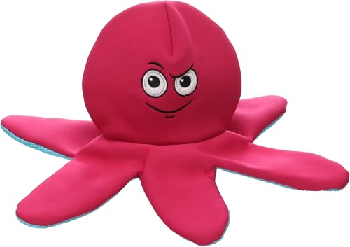 Flamingo Hundespielzeug Fronne Oktopus Emoji – Rosa – 40 cm | Schwimmfähig, strapazierfähig & unterhaltsam!