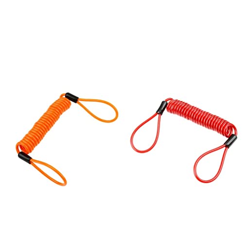 figatia Conjunto de 2 unidades de 150cm + Fio de Bobina de Segurança