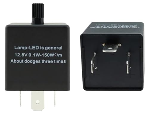 Relais clignotant CF13 JL-02 réglable pour stabiliser les ampoules LED