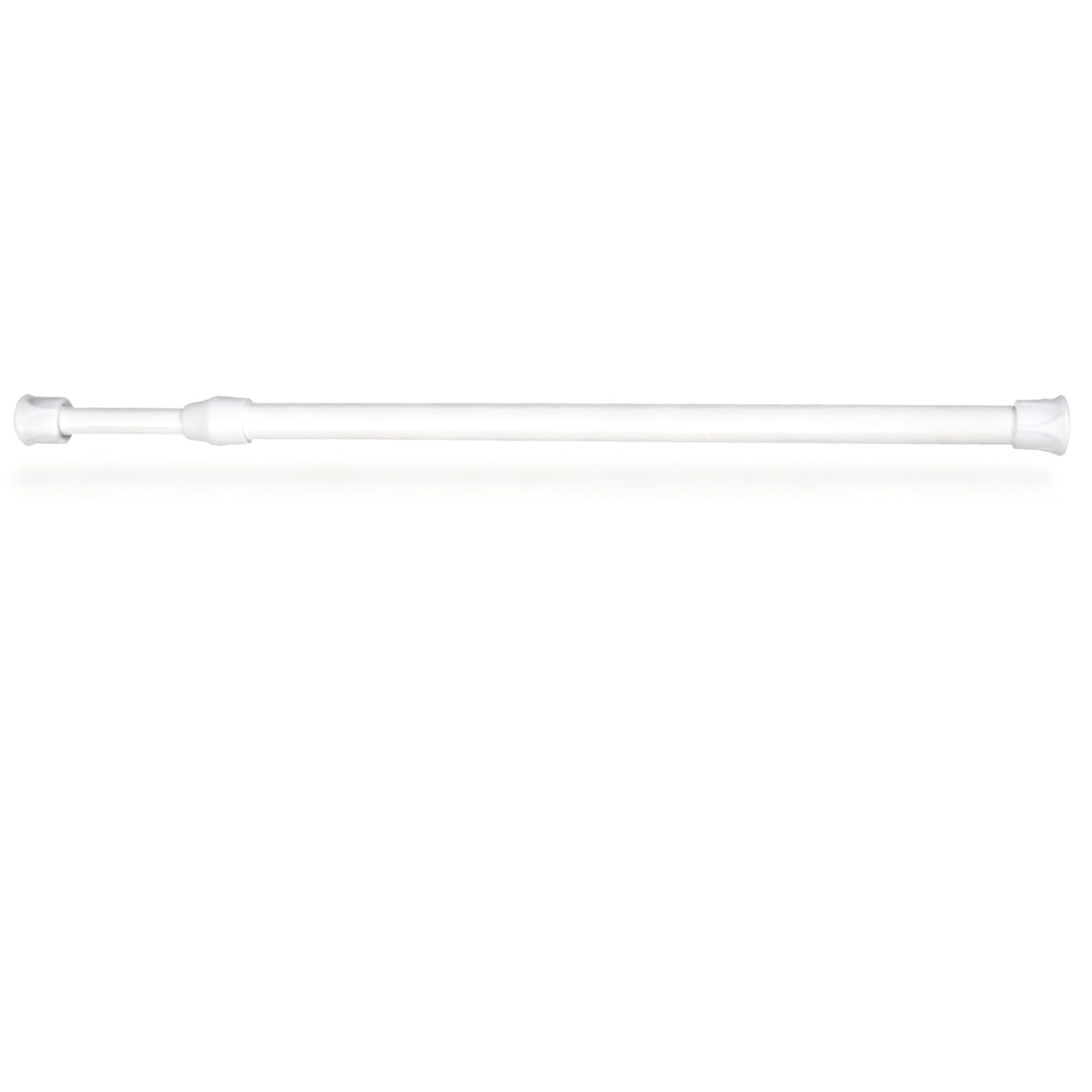 Barra Ducha Extensible de Alta Resistencia, Ajustable de 40 a 290 cm | Barra Cortina Ducha Extensible Blanca con Resorte. No Requiere Taladro Para Puertas, Armarios(130-250cm/51-99in)