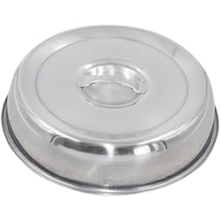 Cazuelas Para Servir Frijoles Cabilock Cubierta De La Parrilla Cubierta De Cúpula Para Bistec Cubierta De Comida De Picnic Tapa De Olla Para Estofado Cuenco Para Servir Cazuela Acero Inoxidable Cubierta De Wok Alimento