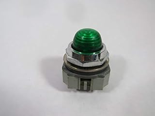 IDEC APD199DN-G-120V Pilot Light, Green, 30MM, Control VOLATGE 120 VAC, Oil-Tight, 10A, Dome Shape