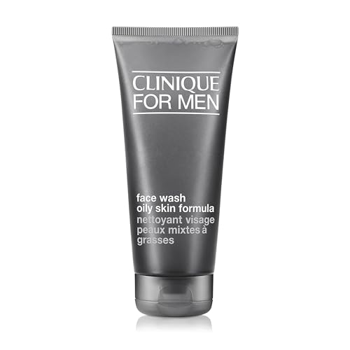 25% off - Clinique For Men Oil Control Face Wash Cleanser | Removes Excess Shine | For Normal To Oily Skin Types