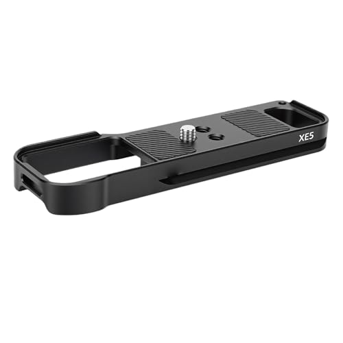 Placa de montaje inferior de camara XE5 resistente soporte para tripode y zapata rapida 4