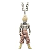 AIZXYO 1 Piezas Goku Collar,60 CM Anime Dragon Ball Collares con Colgante 3D de Ka-karot,Collar de los hombres,Collares de aleación de los hombres,para los amantes del anime,C