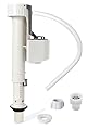 Toilet Fill Valve Replacement Kit, Universal Height Adjustable Toilet Repair Kit Inside Tank Anti Siphon Water Valve for Fast Install
