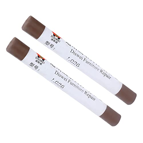 Zerodis Reparación de Pintura de Muebles Crayón, Juego de Reparación de Crayón de Cera de, Ideal para de Muebles de Madera, Muescas y Rasguños, Solución Compacta y Colorida (#2)