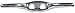 The Hillman Group # 322312, 6-inch #10 Hole Rope Cleat