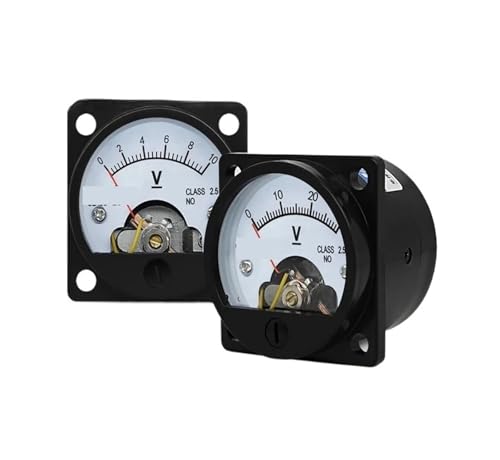 Voltmètre d'instrument DC à aiguille SO-45 avec découpe précise de 46mm