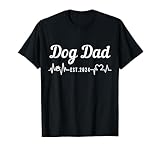 Dog Dad est. 2024, New Dog Daddy, Día del Padre del Perro, Paw Camiseta