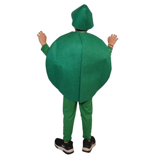 Image of Kaku Fancy Dresses Fruit and Vegetable Costume Paper Cutout with Cap For Kids | Healthy Food Costume For Boys & Girls (Tracksuit Not Included)