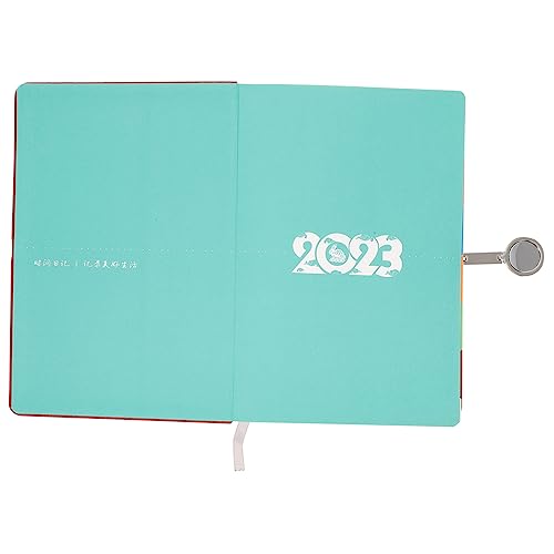 Tofficu やることリスト対応多機能手帳 年用スケジュールノート オフィス 学生 教師向け日程管理ノート 目標設定と計画整理に