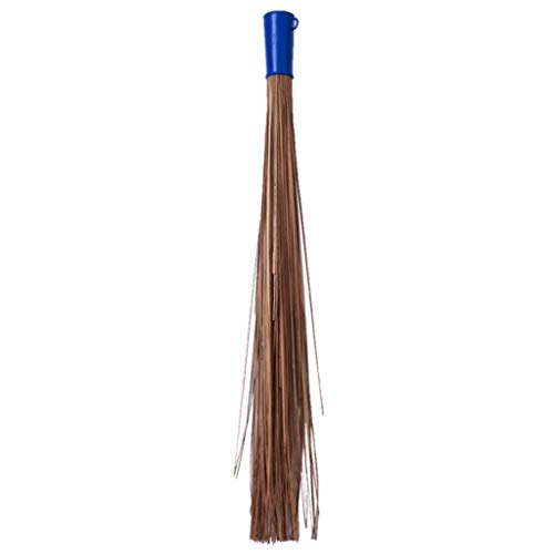 SN SKENNOVA - 32 inch Multi-Surface Sturdy Outdoor Authentic Coconut Leaf Broom - Asian Heavy Duty - Traditional