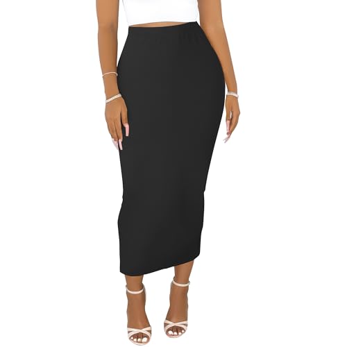 Amazon.com: Sexy Pencil Skirt for Women, Stretch Thicken High