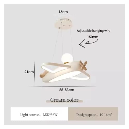 Lustre de plafond LED à intensité variable avec globe en verre protecteur - 4