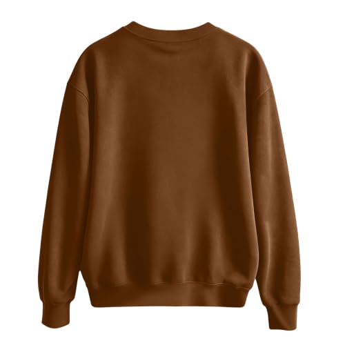 Pumpkin Sweatshirt Women Sequin Oversized Crewneck Halloween Sweatshirts - image 3