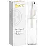BeautifyBeauties Spray Bottle For Hair – Continuous Mister Spray Bottle for Hairstyling, Cleaning, Plants, Pets, Barbers, Salons, Essential Oil Scents (10.1 Ounce)