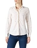 Popelin Springfield Camisa Manga Larga Popelin Scallo, Beige, 38 para Mujer