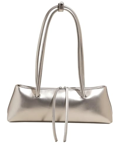 Vintage Shoulder Bags for Women PU Leather Shoulder Bag Top Handle Work Purse Women's Handbags Hobo Bags Tote Bag 2025 - Main Image