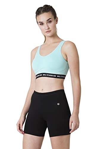 Image of Van Heusen Women's Slip-On Cotton Sports Bra | Full Coverage | Non-Padded | Non-Wired | Proactive Comfort Fit | Slip-On Easy Fit | High-Stretch Cotton | Breathable Fabric | Anti-Bacterial Tech | Color Fresh Technology | Keeps You Fresh | All-Day Active Comfort | Style 44006 | Available in Pack of 1 & 2