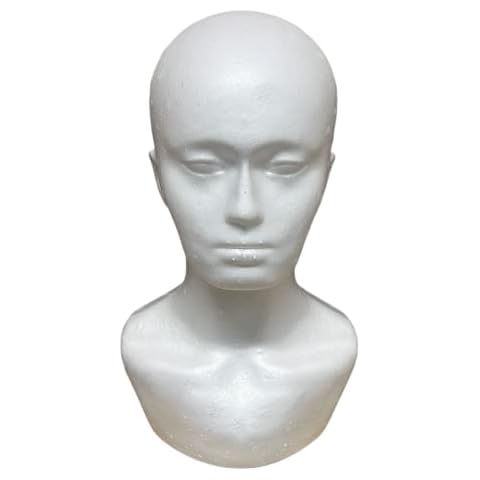 ICAN London Polystyrene Female Mannequin Head Cover