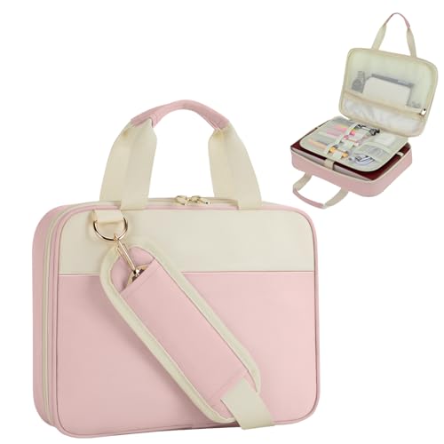 CASIRENA Capas de Bíblia para Mulheres – Estojo de Transporte de Bíblia de Tamanho Grande, Bolsa de