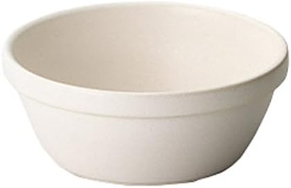 Bagna Cauda & Fondue KT994026 Stack, 3.9 inches (10 cm), Shallow Ball, White