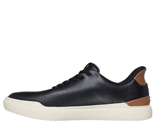 Skechers Uomo Slip-Ins: Owen - Connell Sneaker In Nero, Taglia 41.5 - 2