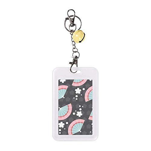 Étui carte de crédit pois du Japon bleu rose pour éviter les rayures