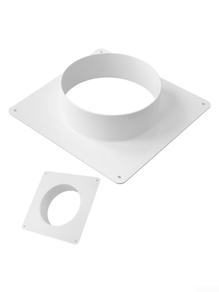 100 mm/150 mm/200 mm/250 mm/300 mm Kanalverbinderflansch Innen- und Außenbereich Lüftungskanal-Verbindungsflansch für Heizung/Kühlung (150 mm)
