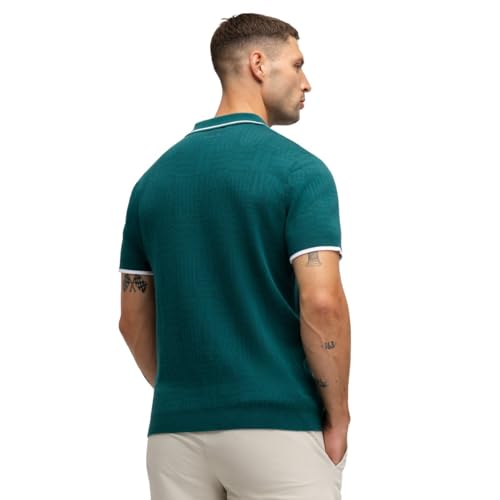 Polo de golf en maille Siroko anti-transpiration manches courtes