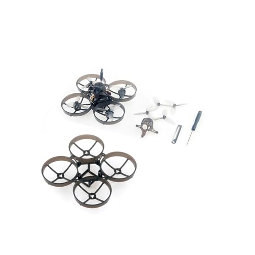 1�� O4 2S �f�W�^�� HD FPV Bwhoop D �G�A���j�b�g�J�����p 80mm �z�C�[���x�[�X CrazyF405HD �t���C�g�R���g���[���[(O4 ELRS With Black)