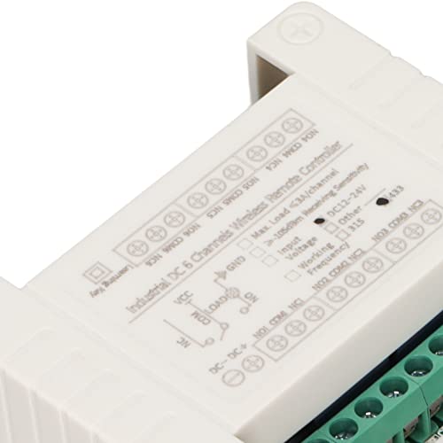 Relé de controle remoto, interruptor de controle remoto de motor estável de 6 canais 12V 24V confiáv